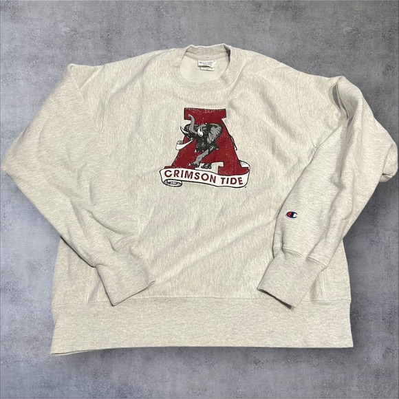Champion Other - Vtg Champion Reverse Weave Alabama Crimson Tide Crewneck Sweatshirt Medium